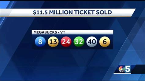 vt lottery megabucks|Vermont (VT) Megabucks Jackpot History .